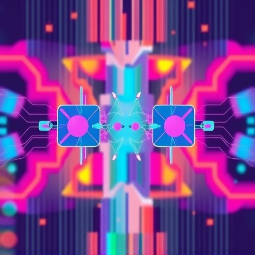 ภาพประกอบสไตล์นามธรรมของวัตถุดิจิทัลที่ถูกประมวลผลพร้อมกันบนพื้นหลังสดใส สื่อถึงการดำเนินการแบบขนานใน Sui blockchain