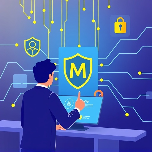 ภาพประกอบผู้ใช้ทำธุรกรรมส่วนตัวกับ Monero โดยมีเส้นทางข้อมูลที่ปลอดภัยและไม่ระบุตัวตน