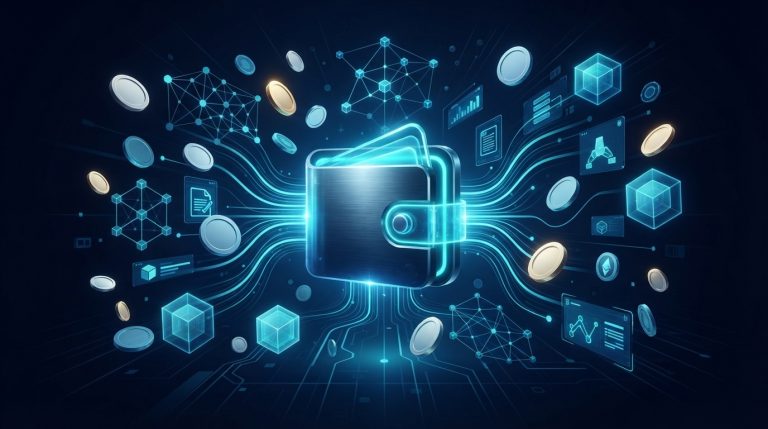ภาพประกอบรีวิว OKX เว็บเทรดคริปโตที่มี Web3 Wallet ในตัว เชื่อมต่อกระเป๋าดิจิทัลกับเครือข่ายบล็อกเชนและ DeFi